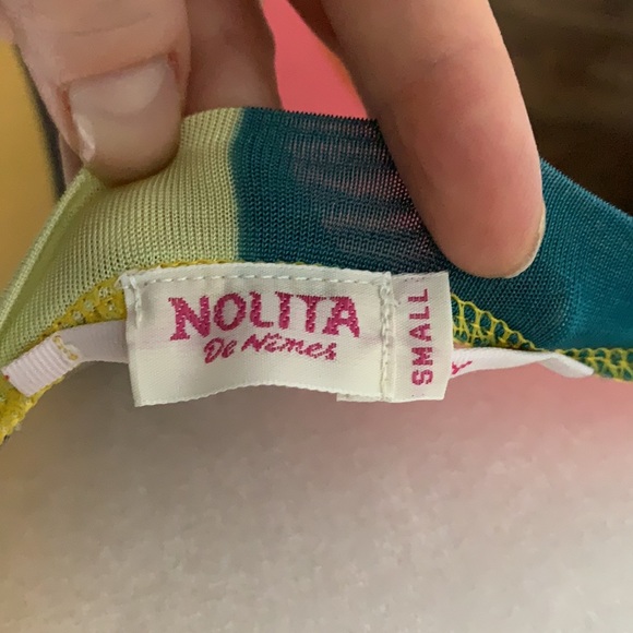 Nolita de Nimes Rainbow V-Neck Sleeveless Shirt - Picture 8 of 9